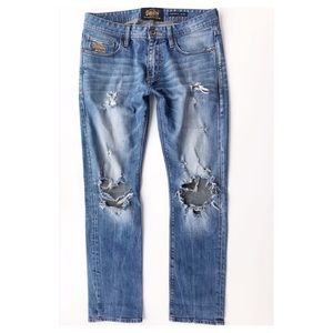 superdry mens bootcut jeans